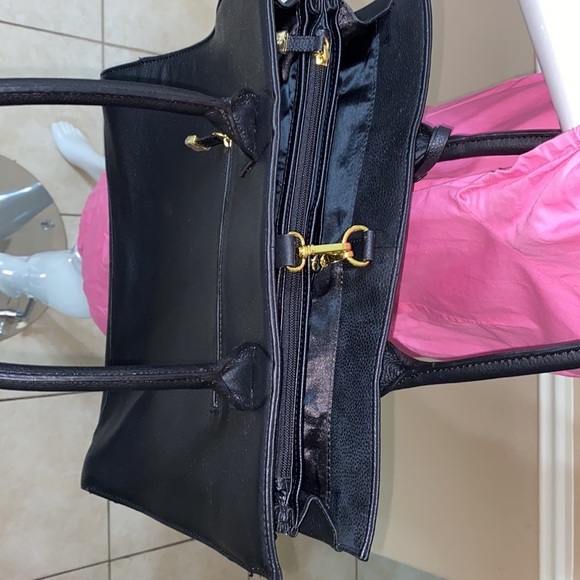 JOY & IMAN Black tote/shoulder bag - Picture 4 of 10